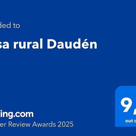 Casa Rural Dauden Cantavieja Luaran gambar